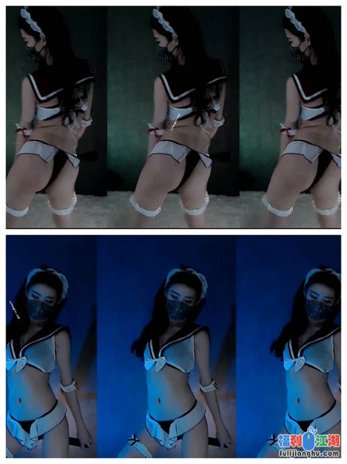 【虎牙重磅】超人气女神【沪娱小酒】最新定制凸点透明内【10.7G】