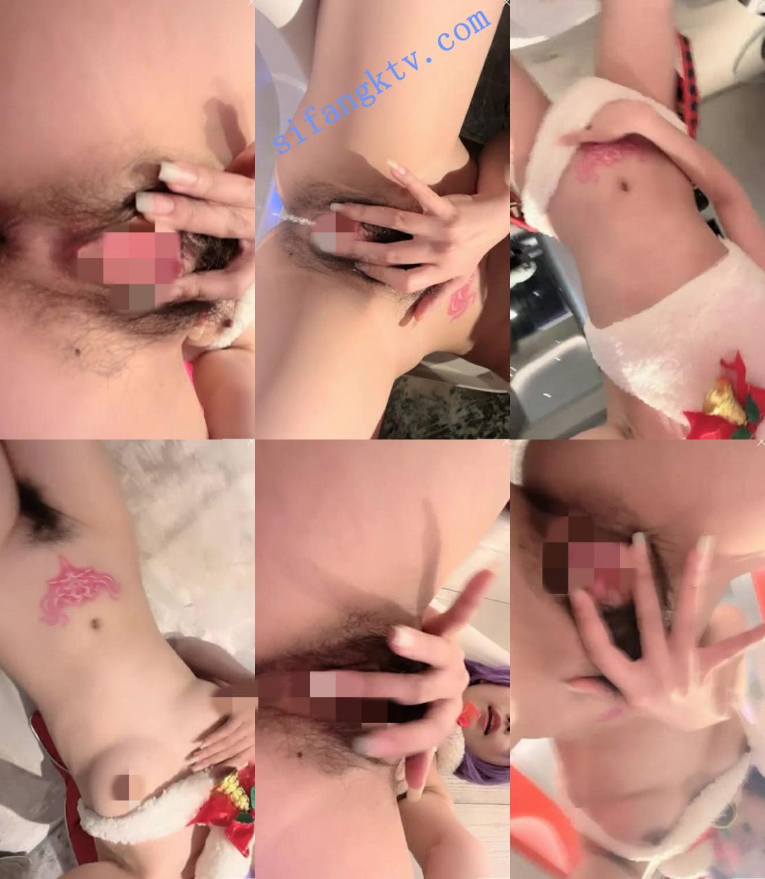 稚气小女孩17S 白白白羊 自带淫语表情多套制服 自慰呻吟 图 03