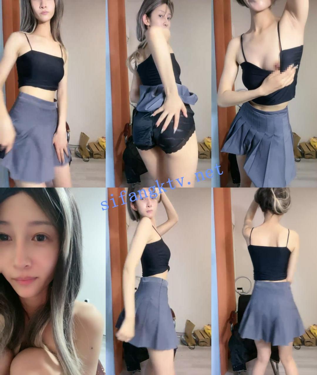 新人!纯干货 绝版甜妹 婀娜曼妙身姿~丝袜裸舞特写~美呆 图 02