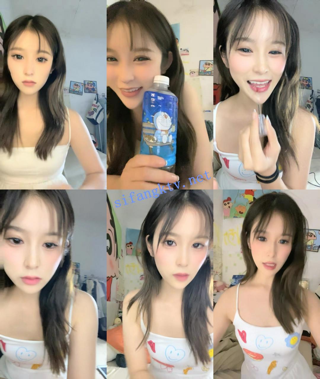 ☸☸00后美少女 星冰乐 颜值超高~宿舍全裸道具自慰~很粉 图 02