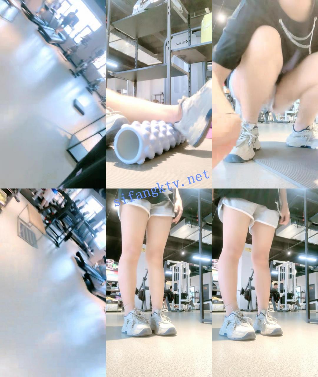 ❤♡正宗大学生~ 小野猫555 健身后洗澡~自家楼下也疯狂 图 07