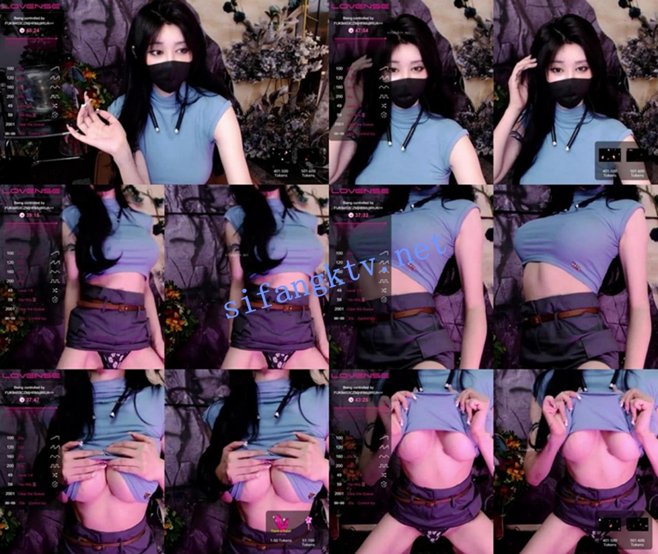 重磅炸弹 610Stella 大胸美酥乳~激情骚舞~舔奶揉胸自摸发骚 图 05
