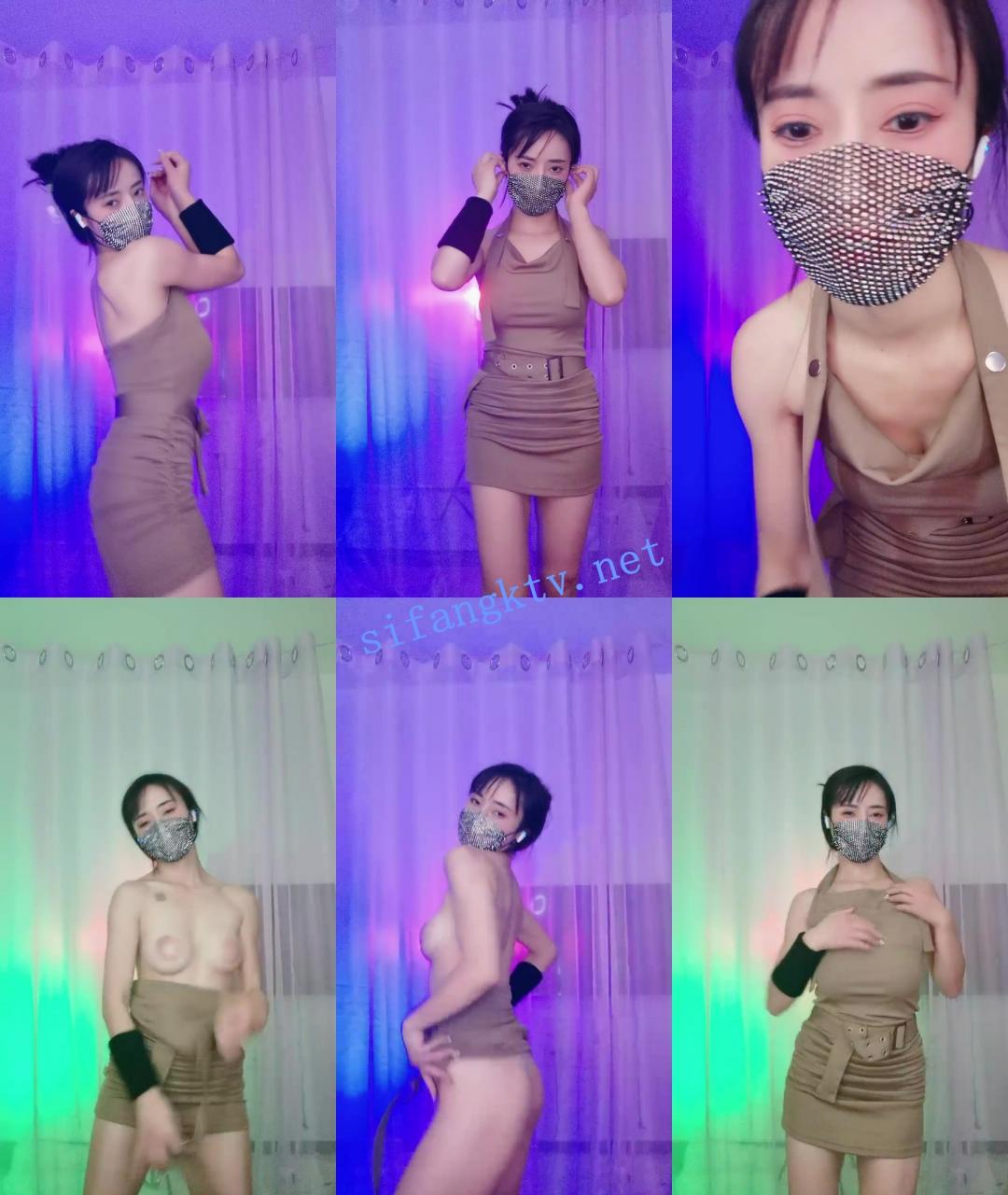 ❤♡新人~爆乳~某大学舞蹈系~ 雾雾02会跳舞 抄底脱衣秀 图 08