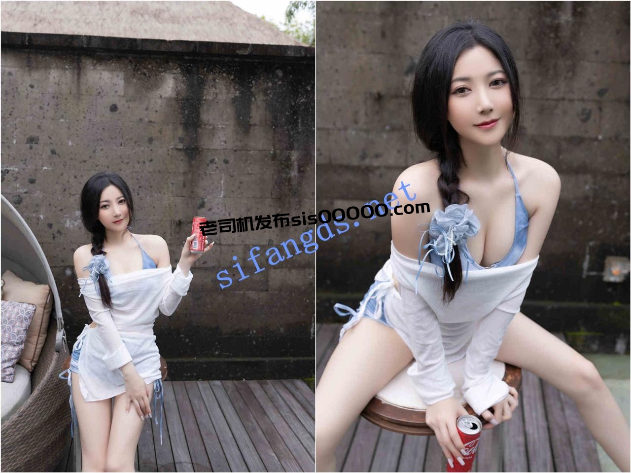 ✨秀人网 鱼子酱✨最新上架作品剧情写真 清凉一夏 图 01