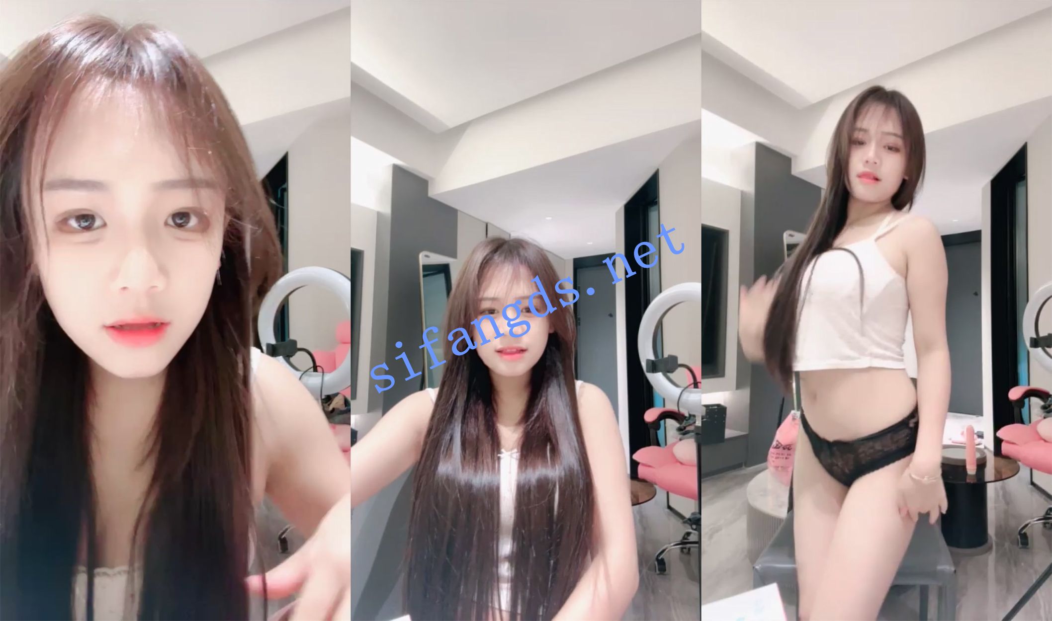 清纯学生妹! 狐狸精 雪白玉体~美乳 肥美鲍鱼 道具自慰~2 图 01