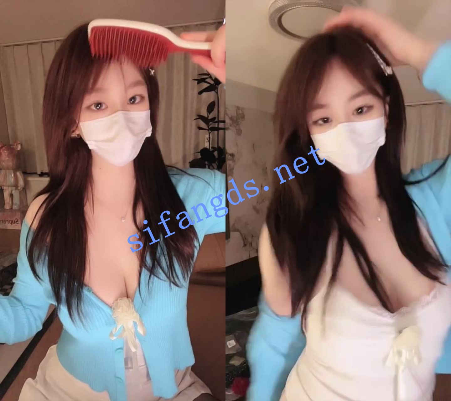 ██ 妤菲菲 带上大红花,档次提高很多,大奶道具自慰 图 01