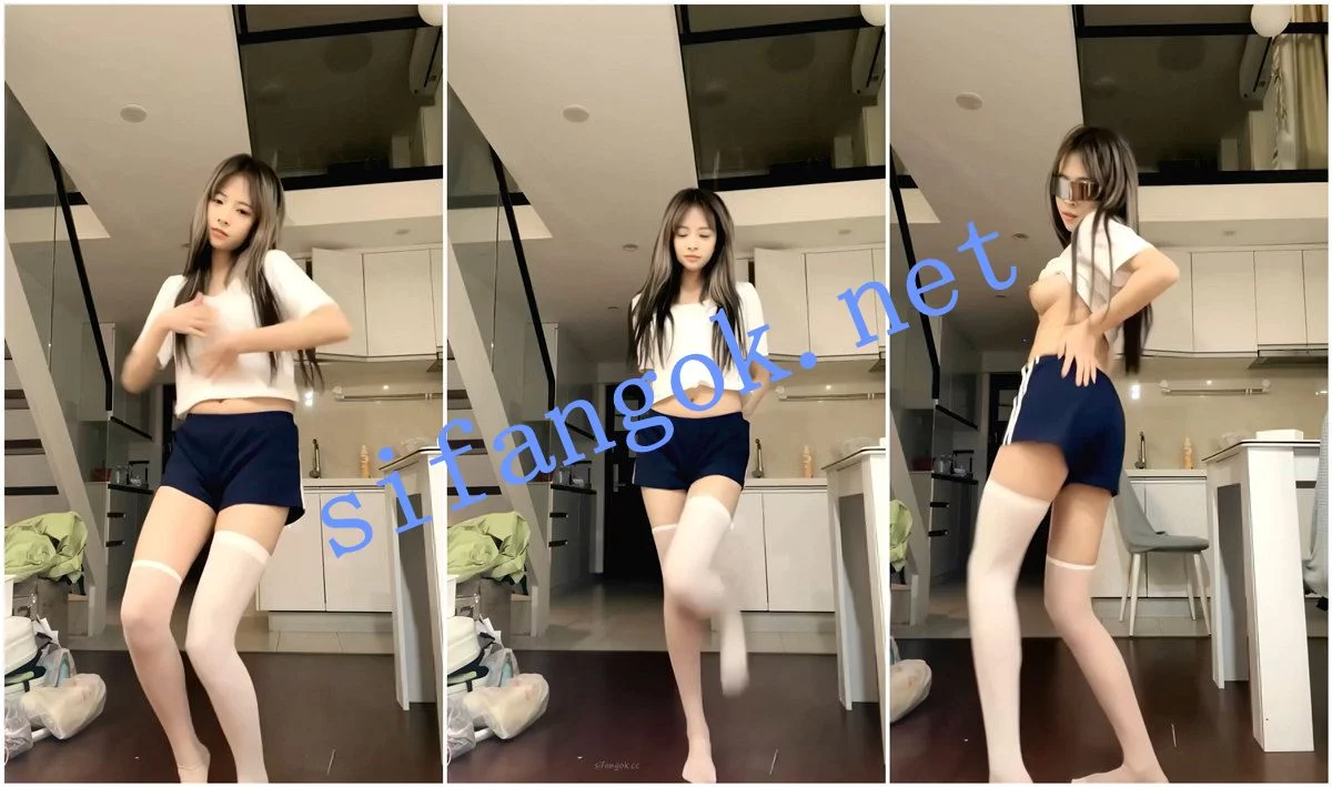 顶级 青春活力美少女 白丝的诱惑 金钱破除害羞 肉肉 裸舞 图 08