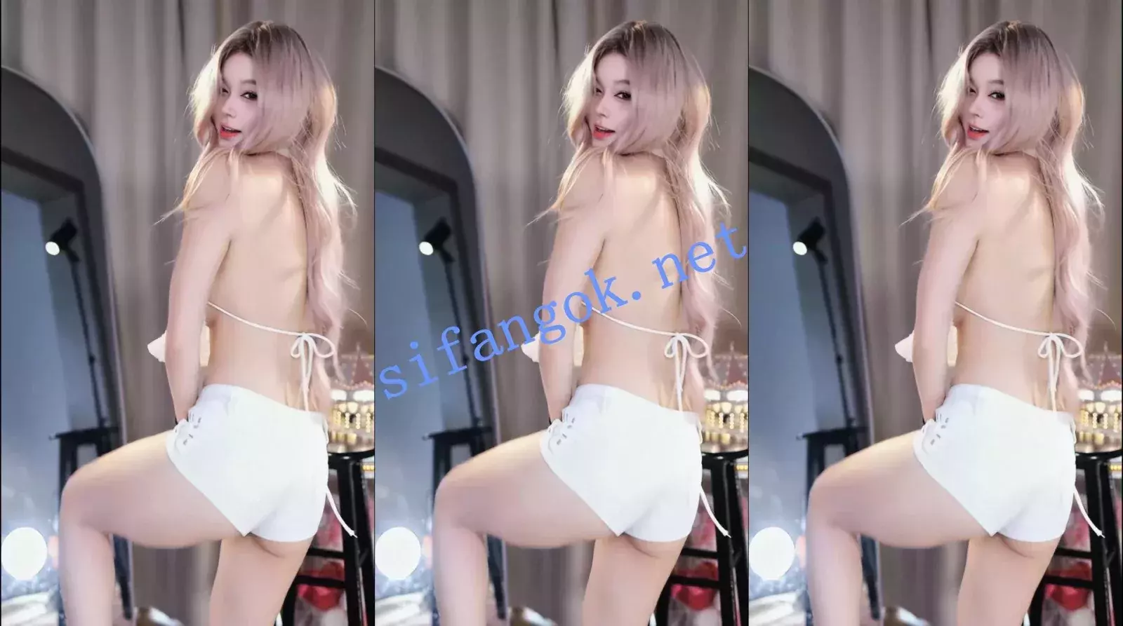 漂漂 甜心 反差感甜美小妹 骚舞精选7V 大裸背漏奶贴 图 05