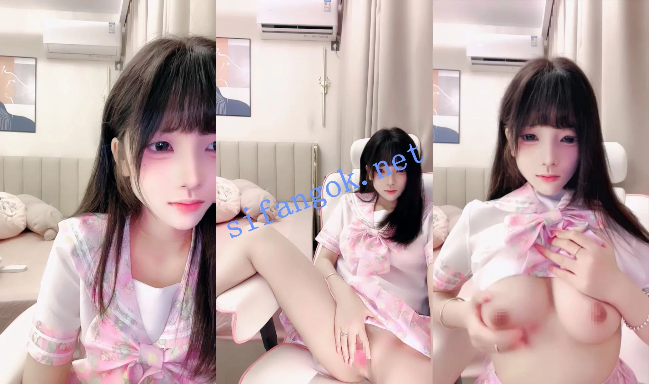 $漫画女孩 美的不像话! 老子可是萌主 丝滑娇嫩 自慰~2 图 05