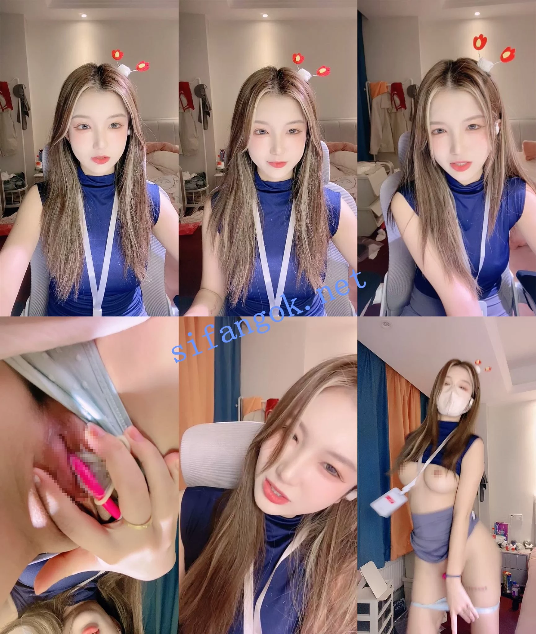 √完美曲线~ 小熙饱饱 坚挺酥胸 水蛇腰扭动~道具插屄~! 图 01