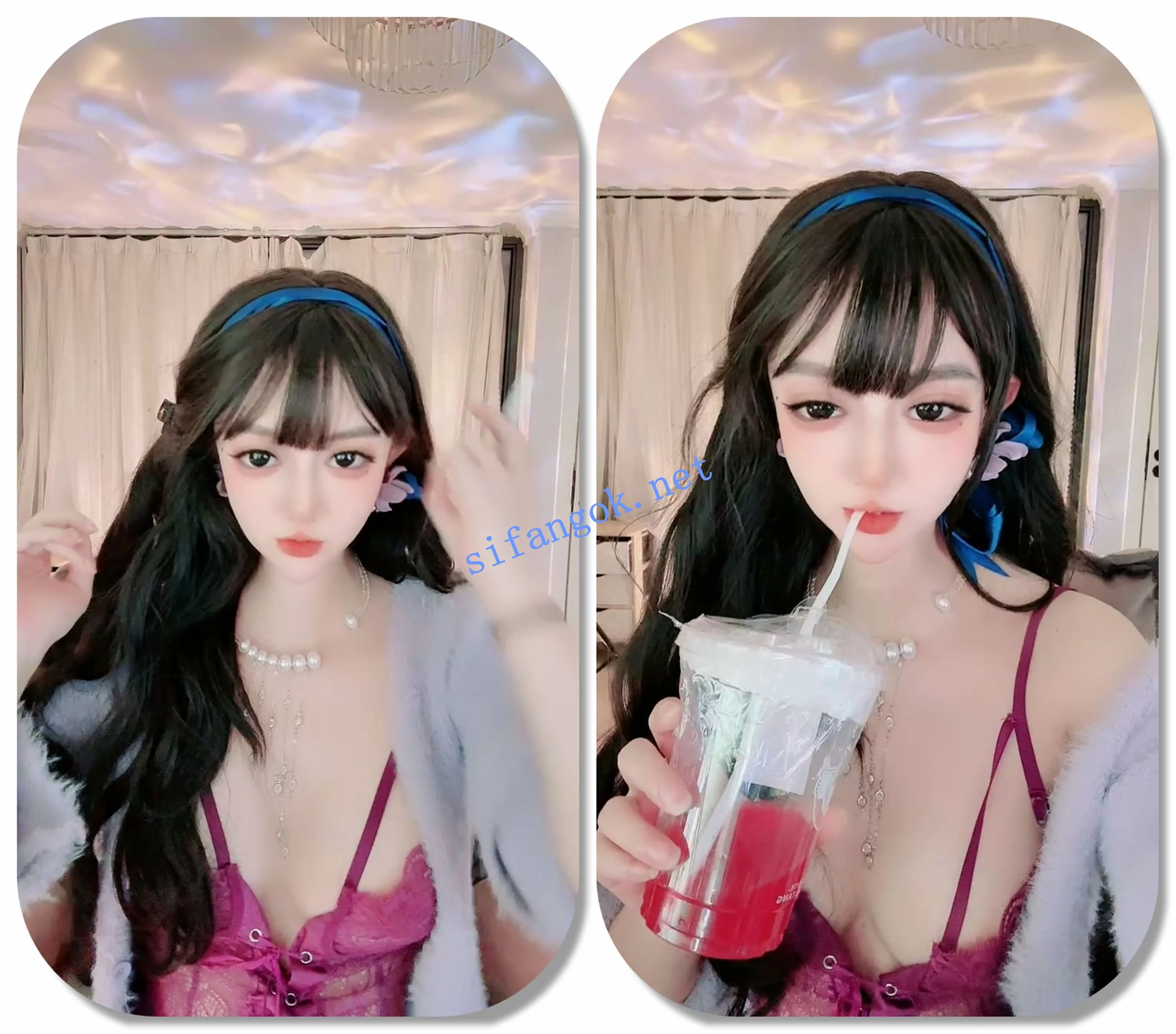 ██网红脸,越来越好看! 花花 收费房,手指扣逼大秀 图 02