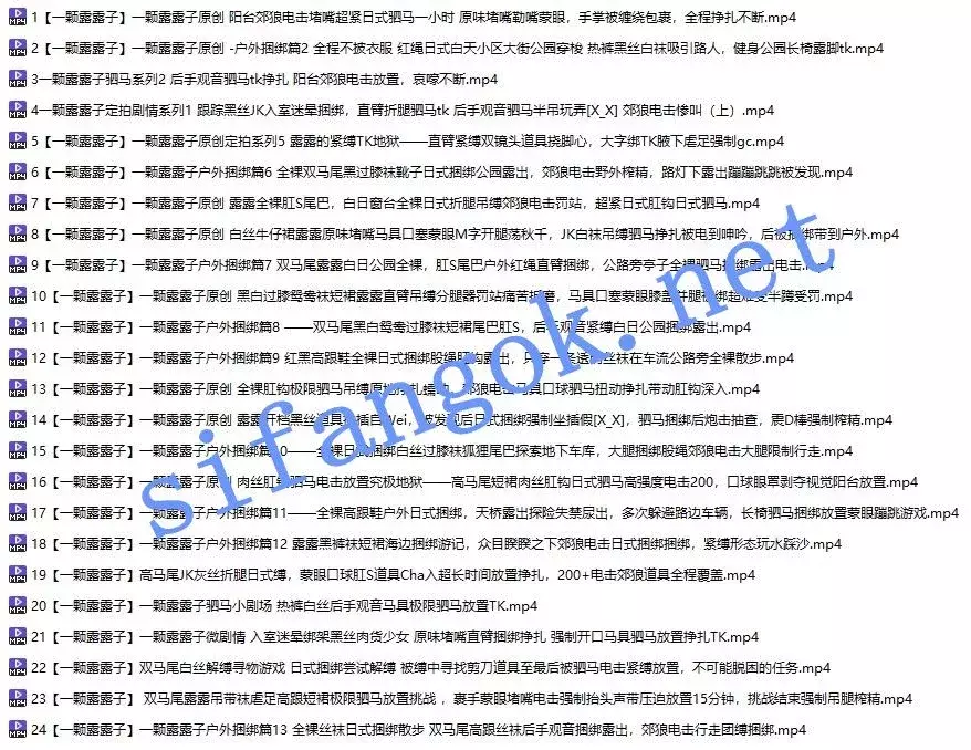 ⭐国产男娘⭐一颗露露子⭐电击 TK 榨精龟责 露出⭐33G/ 图 02