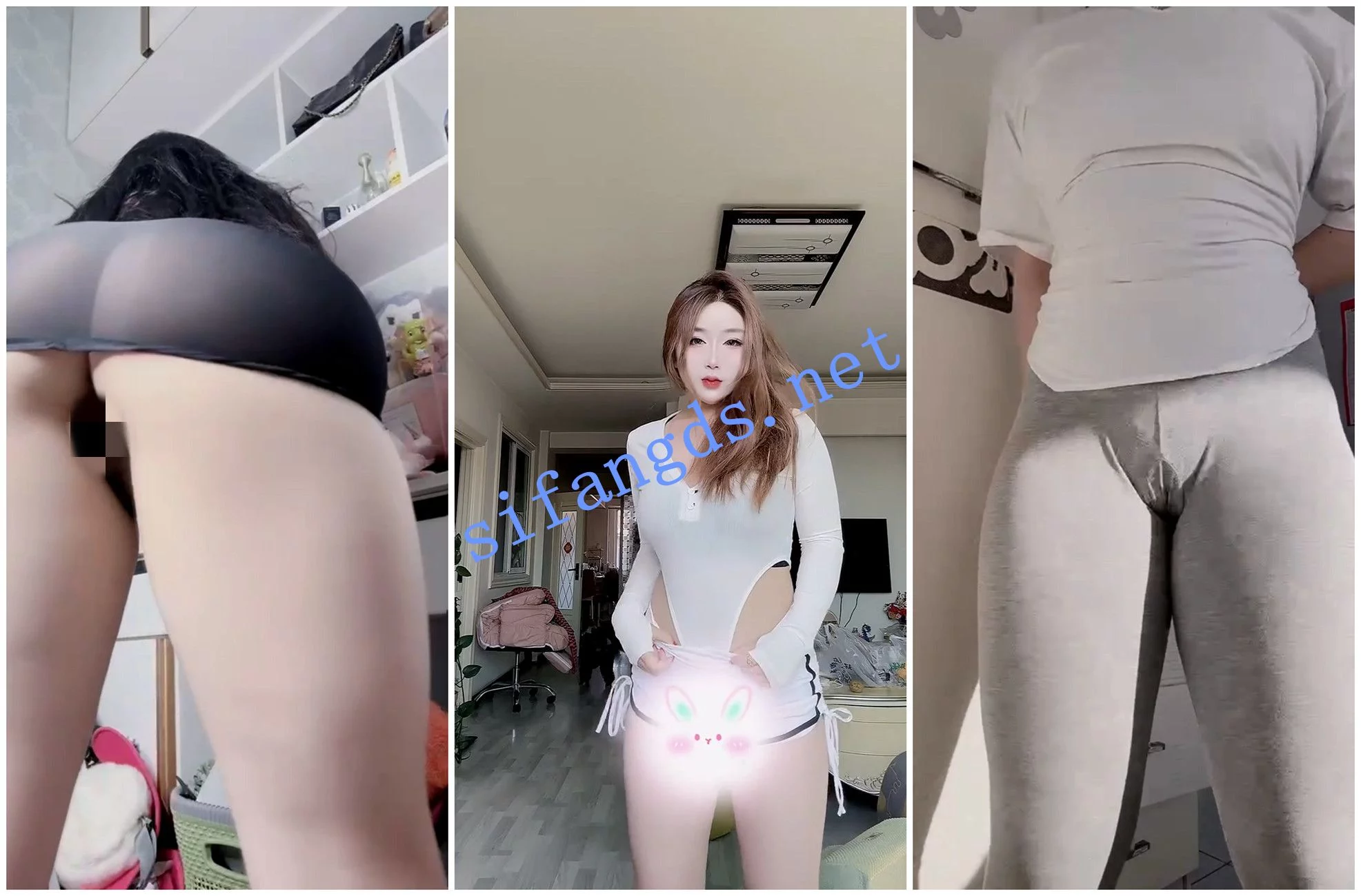 抖音福利 肥臀骚妹 乃月妹妹 骚舞裸舞 图 02