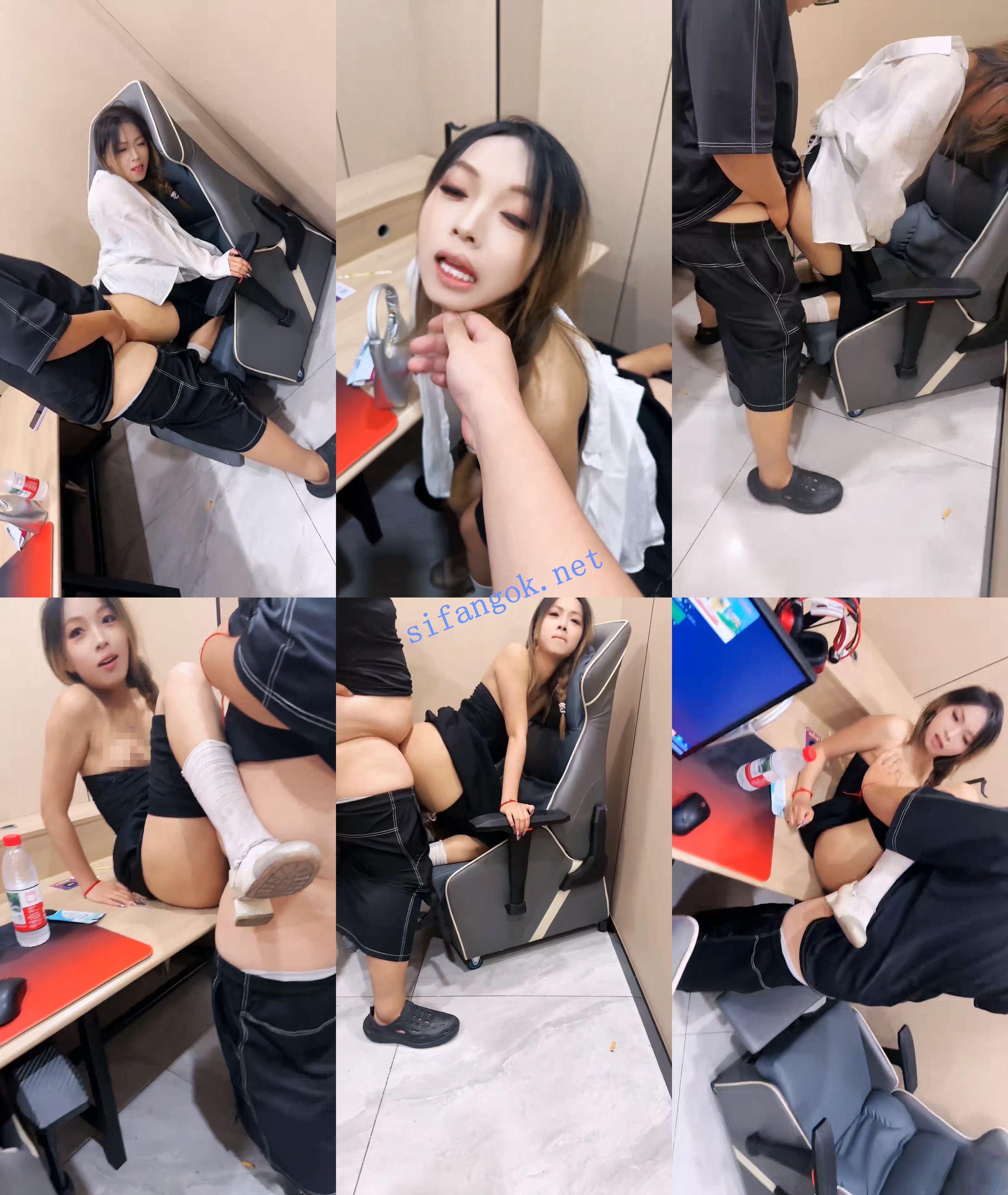 ♆♆ 小咪 校花美女~! 发骚母狗~网吧撩男求操~4P轮操~刺激 图 05