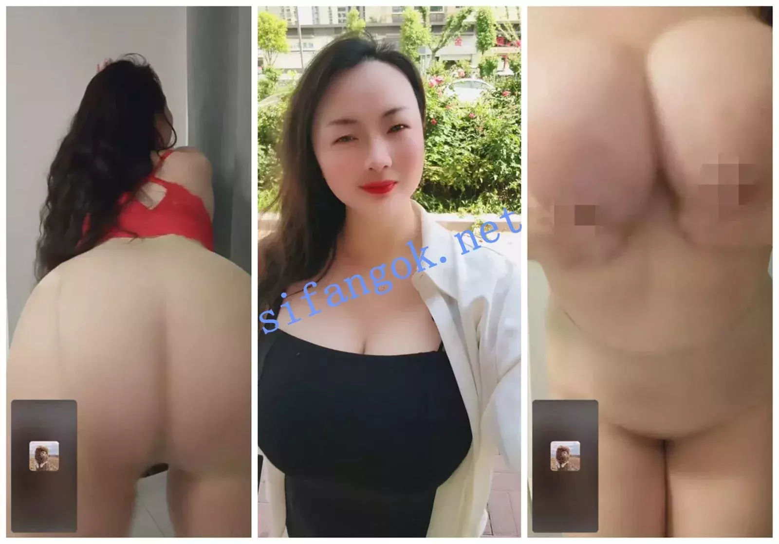快手福利 巨乳H杯熟女御姐 暖阳兔兔 1V1裸聊视讯 图 04