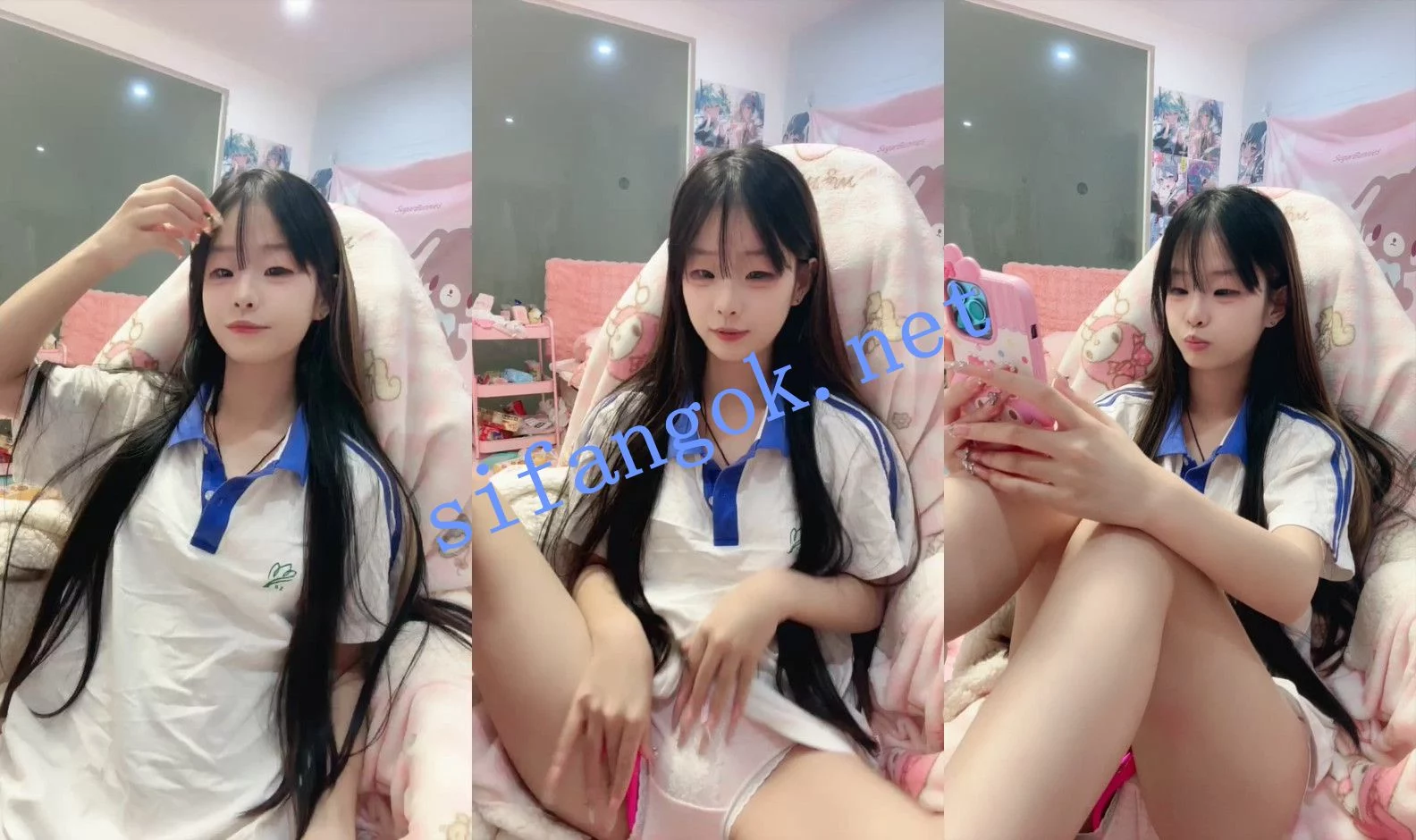 高潮瘫软嫩穴还在抽太犯规 极品新人学生妹 幼七 双马尾可爱萝莉下海首秀 嫩到让人真想干她的反差高潮! 图 07
