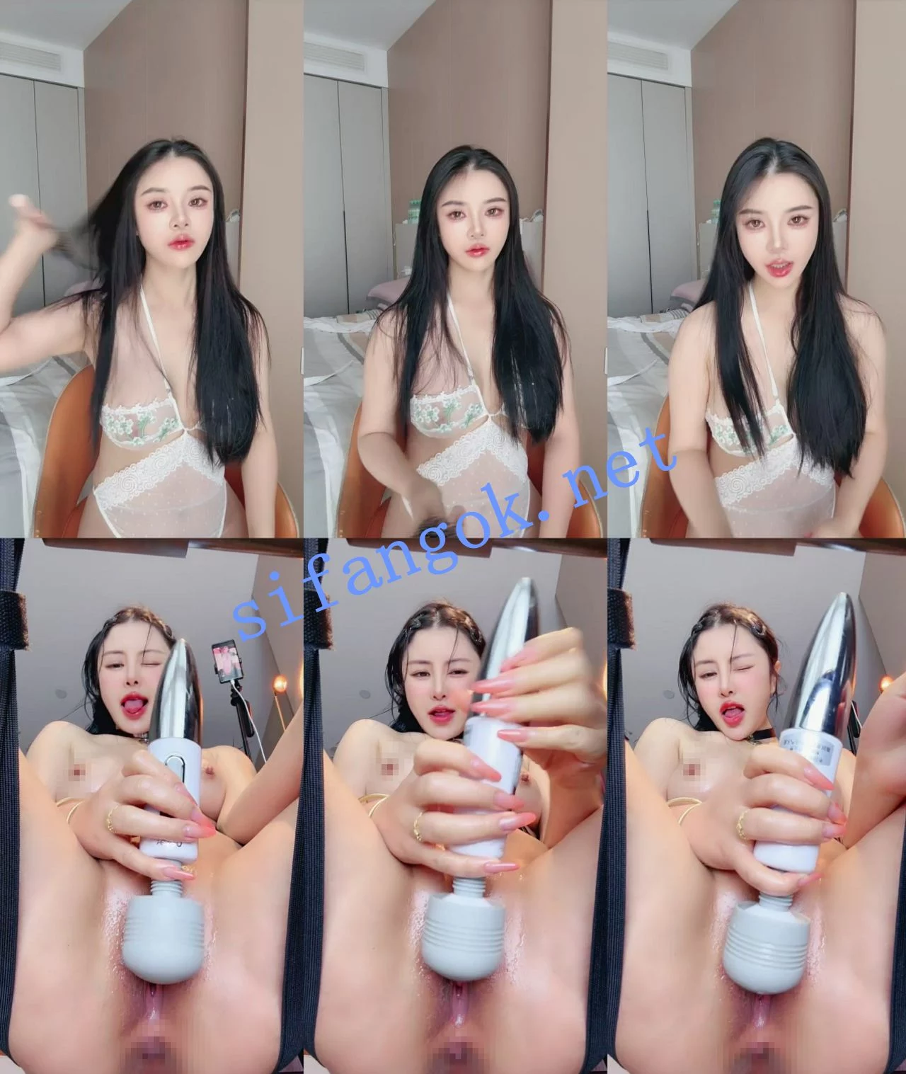 G乳尤物推荐!~ 初雪吖 丝袜高跟大长腿道具自慰喷水 图 01