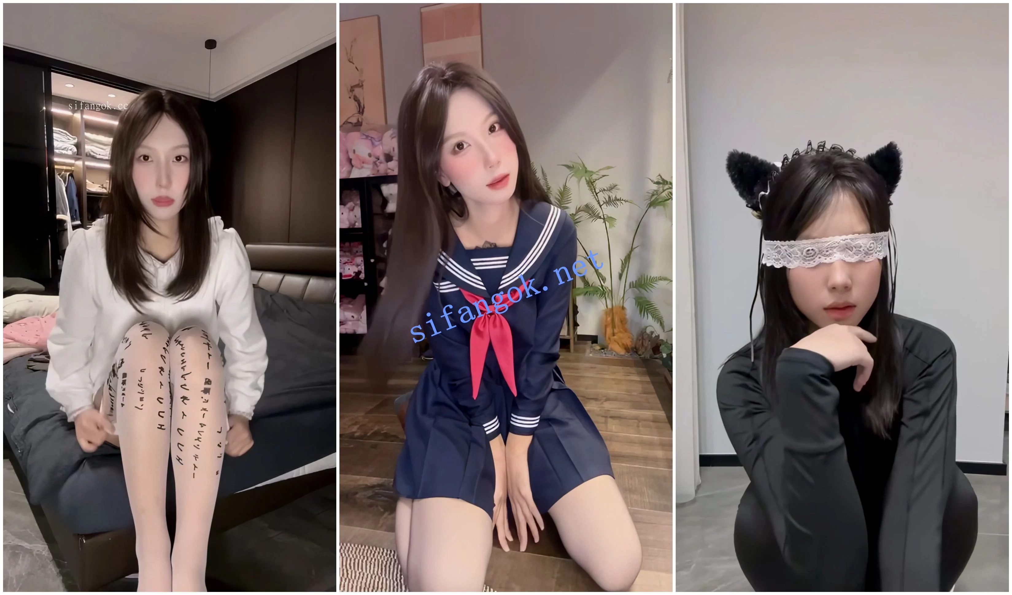 抖音福利 丝足甜妹 立早张的章 丝足诱惑 图 03