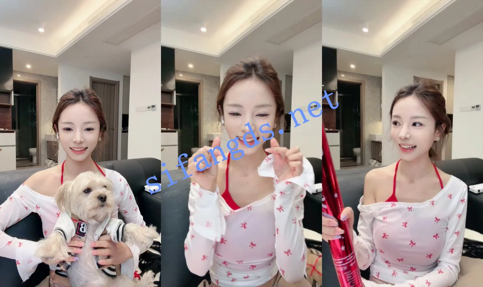 ⚡ 小熊宝宝 细枝硕果短发女神!颜值高尺度大撸到腿软~ 图 01