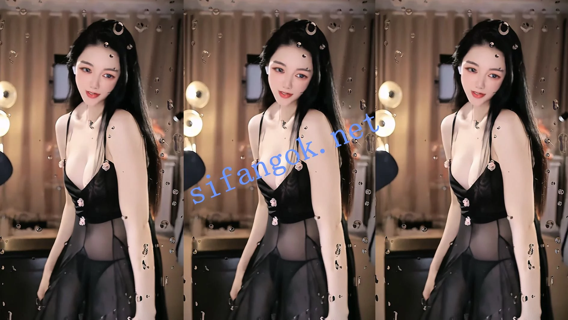 来秀 热舞米兔 大奶美女 透视漏丁骚舞 精选4V 图 03