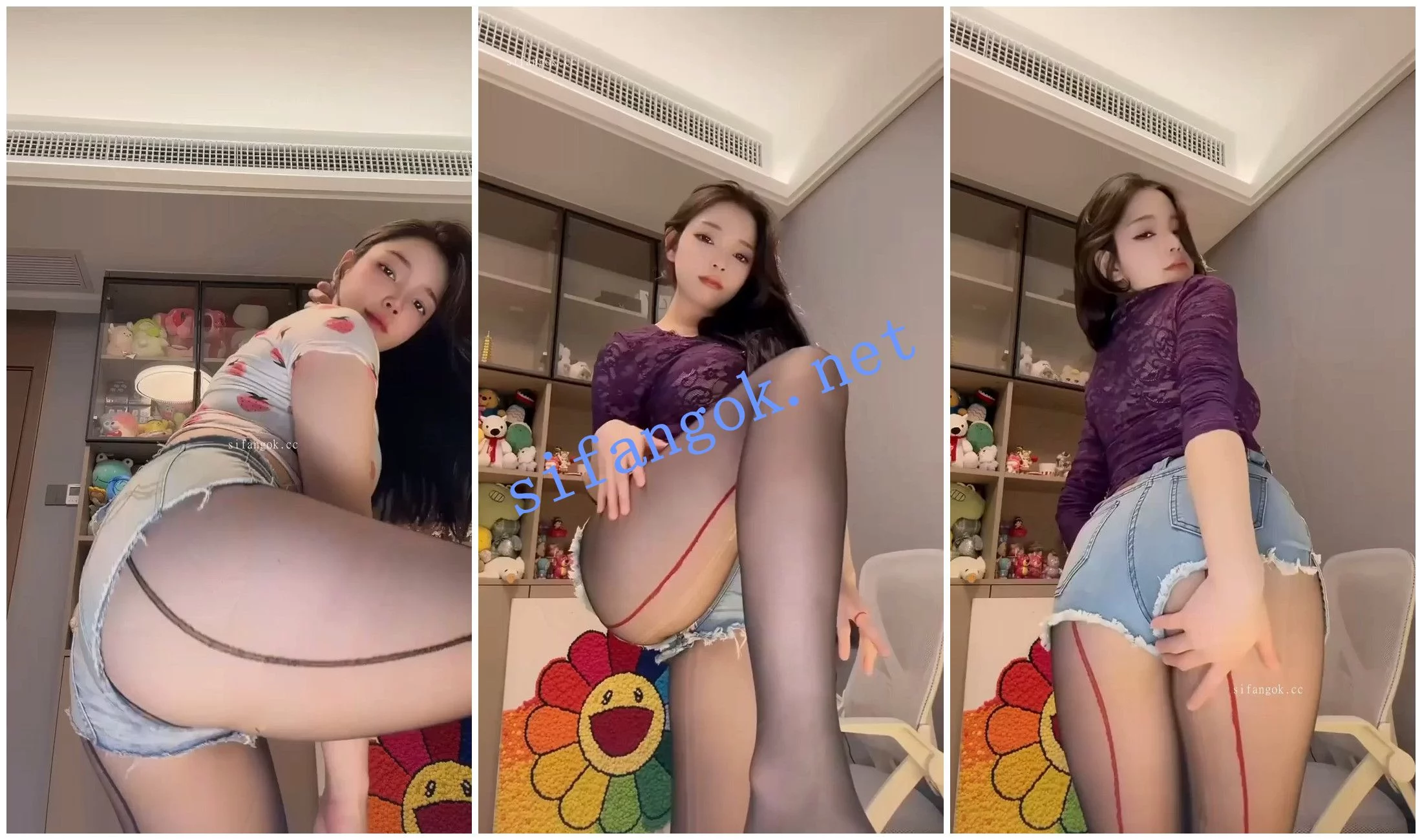 【快手福利】抖臀骚舞妹子【靖燕很哇塞】