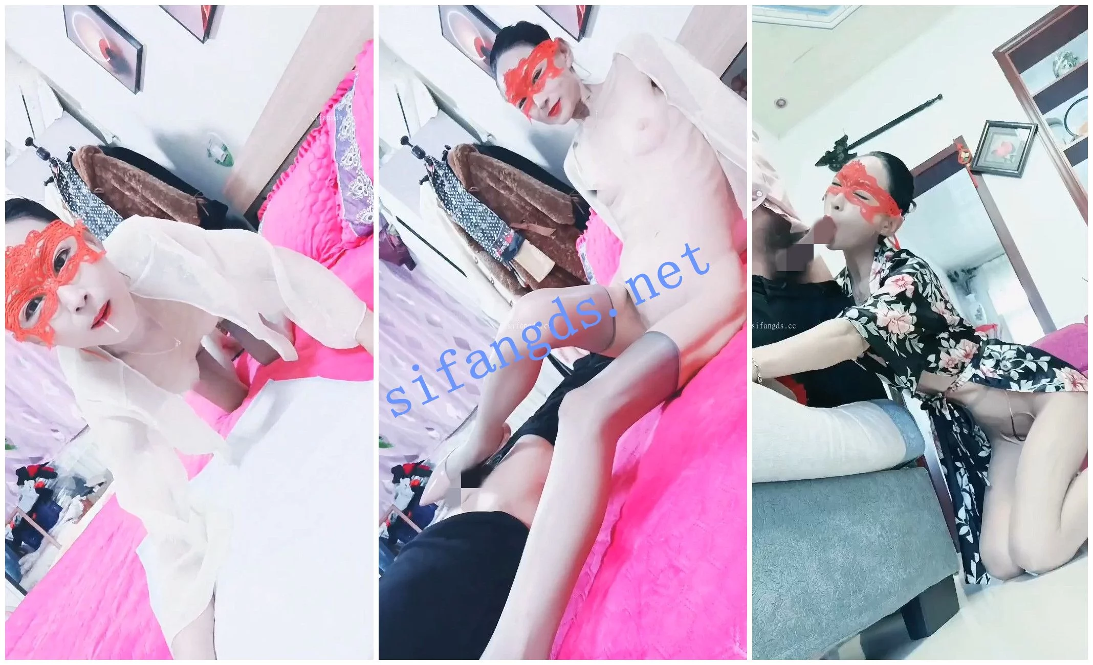 快手福利 骨干熟女 丝+高跟故事 骚话足交口爆自慰XO 图 07