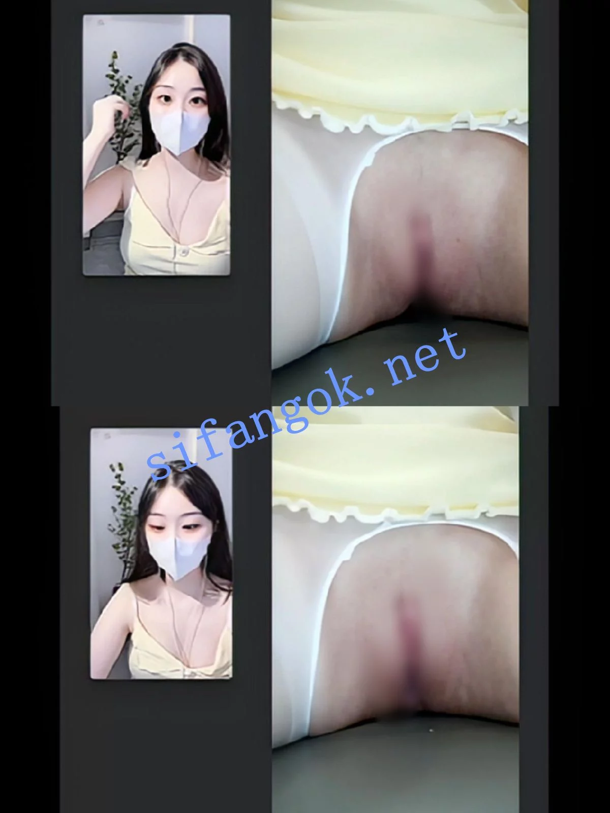 B站 反差博主 双视角 玥玥 无毛小鲍鱼非常粉嫩 极品 图 01