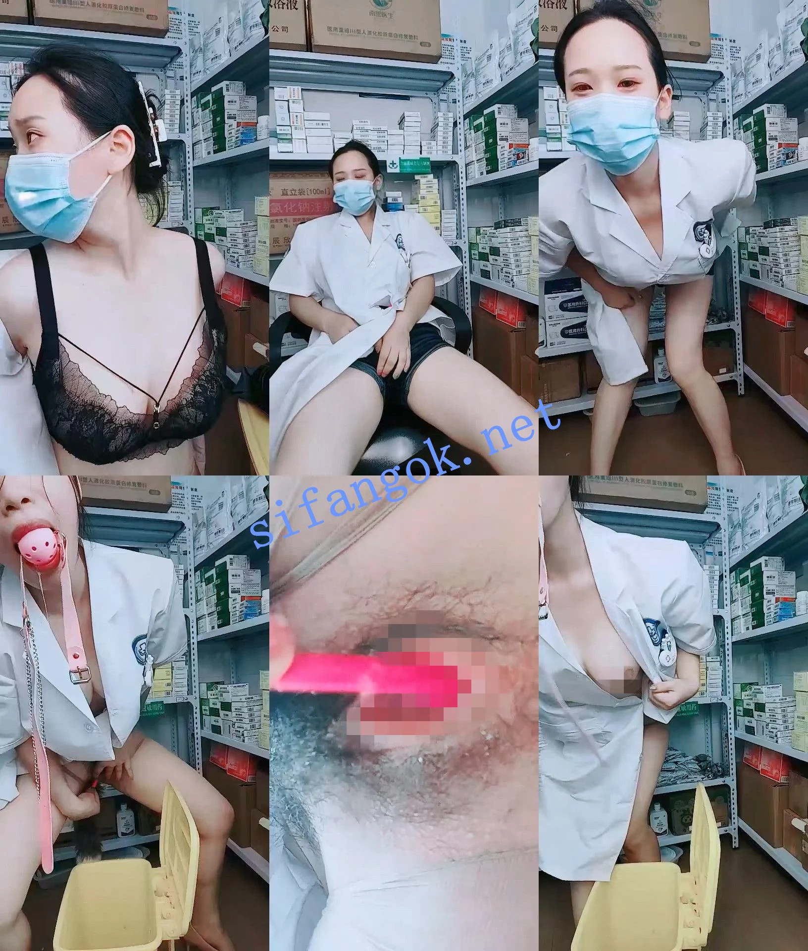 ♆♆ 湾湾 医院药库~! 偷播~巨乳肥臀~跳弹狂震~爽到不行12 图 08
