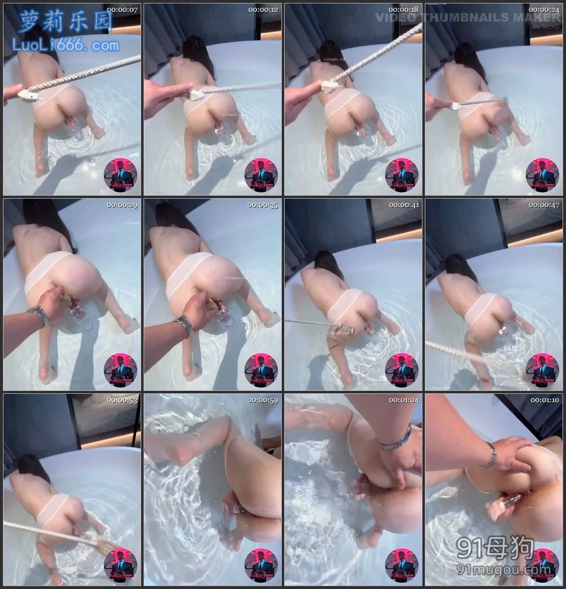 推特调教博主潇洒/匹夫/隐世调教一字马喷水舞蹈生合集 下 图 22